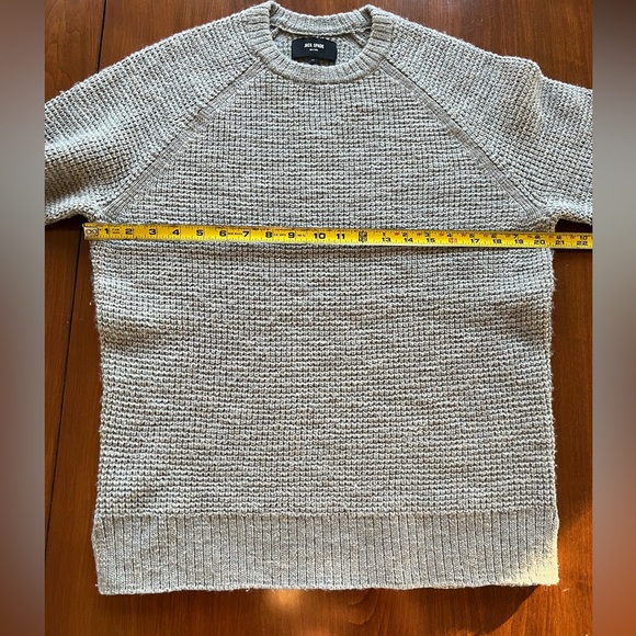 Jack Spade Crewneck Sweater in Light Grey Size Small - Picture 3 of 8